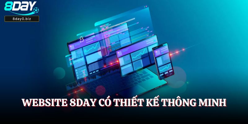 Website 8Day có thiết kế thông minh