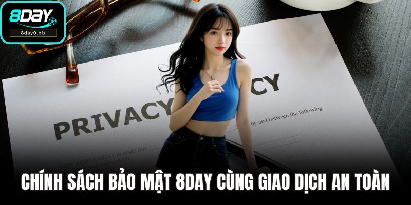 Chính sách bảo mật 8DAY cùng giao dịch an toàn