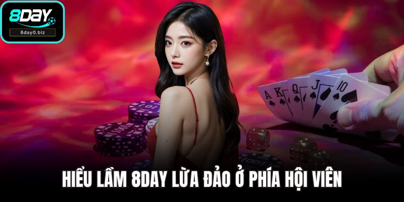 Hiểu lầm 8DAY lừa đảo ở phía hội viên