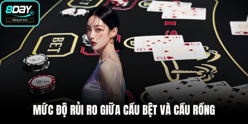 Mức độ rủi ro giữa cầu bệt và cầu rồng