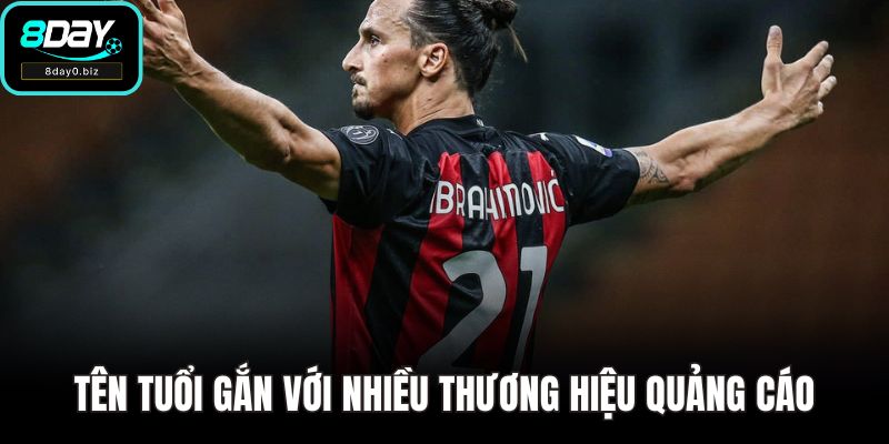 Tên tuổi gắn với nhiều thương hiệu quảng cáo